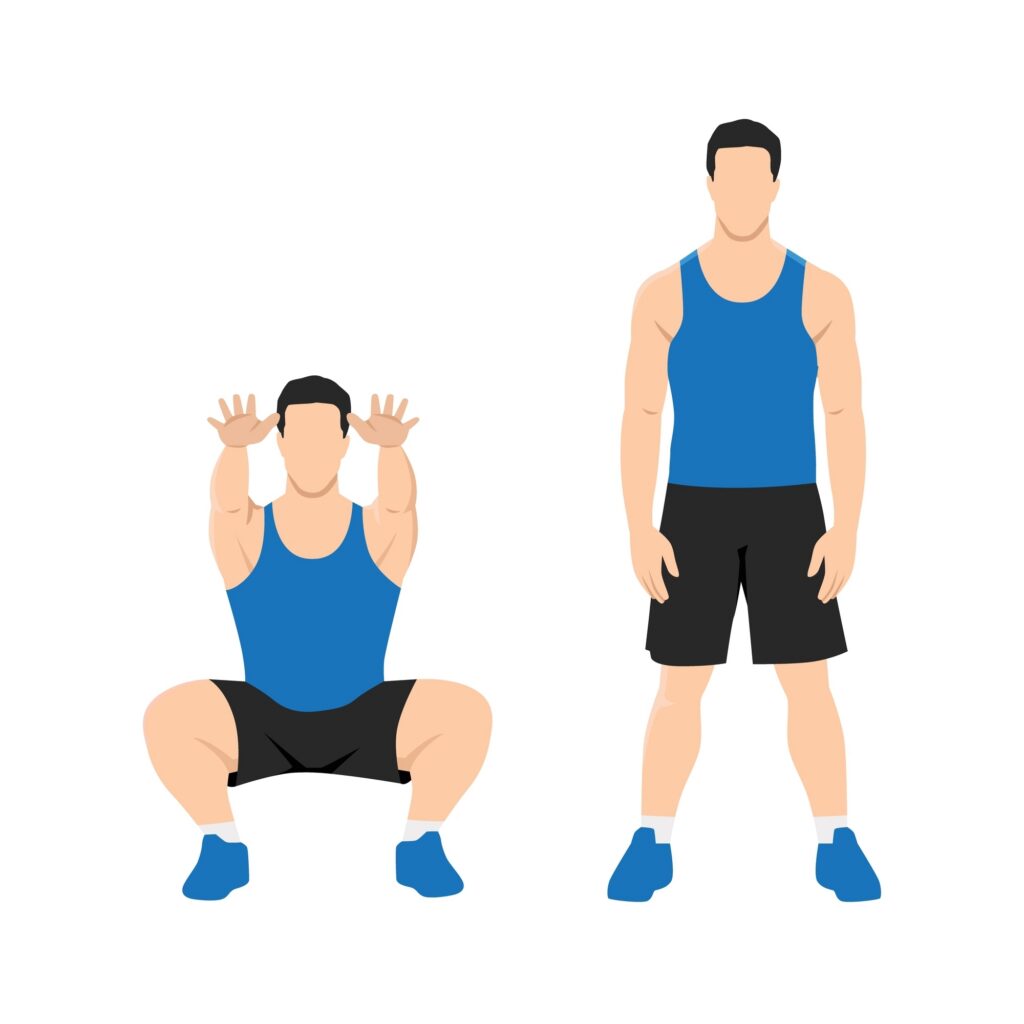 Squat (สควอท) ท่าเวทเทรนนิ่งสำหรับนักวิ่ง
