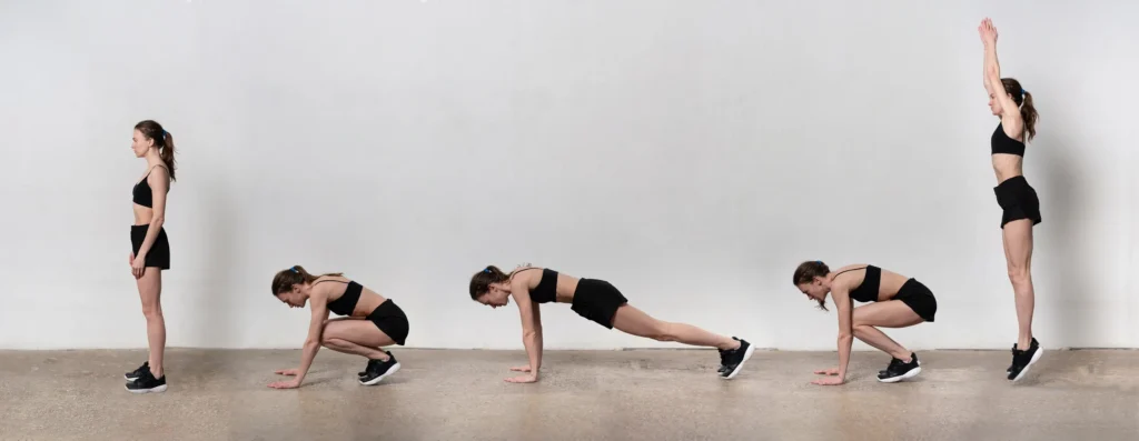 วิธีทำท่า Burpee ให้ถูกต้อง